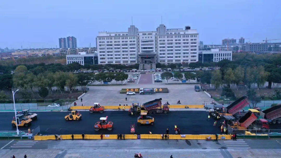 洪澤湖大道提升改造工程——瀝青路面工程