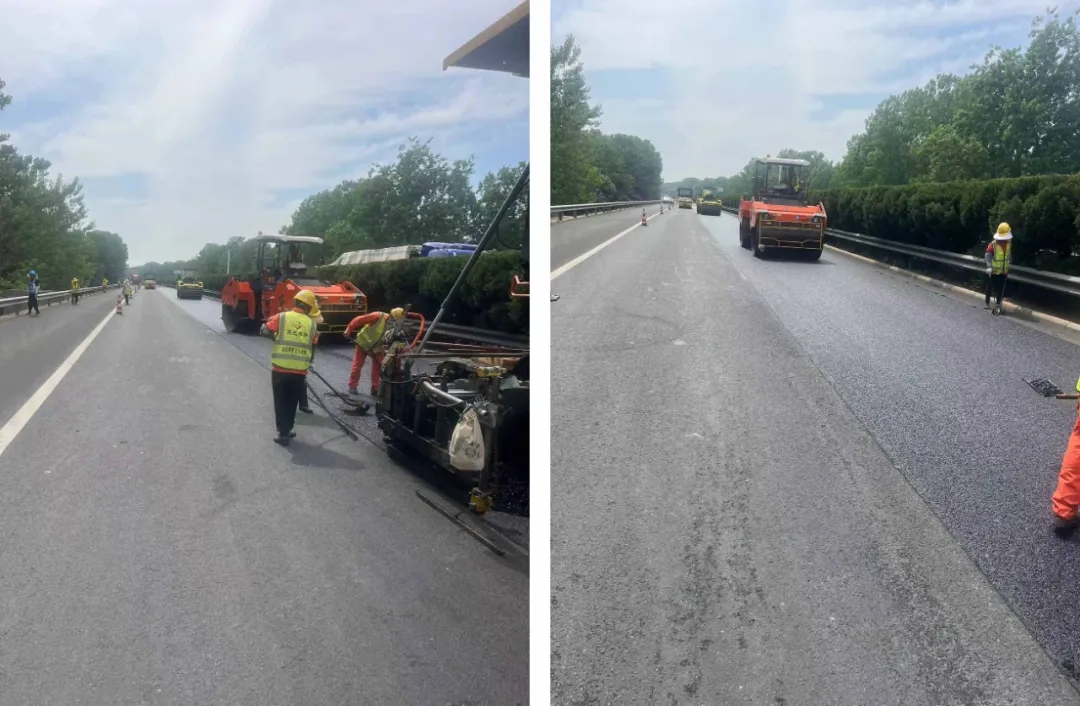 【工程動(dòng)態(tài)】 G30 連霍高速，G2513淮徐高速 路面瀝青大中修工程拉開(kāi)序幕